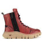 Bottines mustang 1499 - 602 - 5 rouge