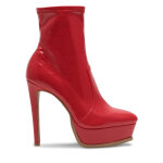 Bottines nine west sidra sj1450 - 1 rouge