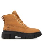 Bottines timberland greyfield leather boot tb0a5rp4231 marron