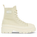 Bottines tommy hilfiger tjw foxing canvas boot en0en02216 beige