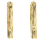Boucle d'oreilles � clip elisabetta franchi or - 11 - b46e2 - v290 or