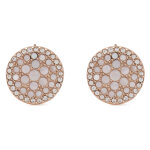 Boucles d'oreilles fossil jf01737791 plaqu or rose