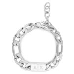 Bracelet armani exchange axg0077040 argent
