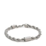 Bracelet armani exchange icon chains axg0123040 argent