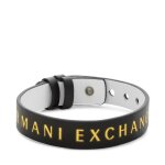 Bracelet armani exchange logo axg0107040 blanc