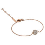 Bracelet daniel wellington pav dw00400626 plaqu or rose
