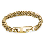 Bracelet diesel d logo chain dx1511710 or