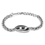 Bracelet diesel steel font dx1469040 argent
