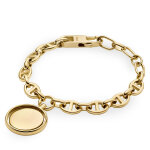 Bracelet fossil heritage legacy charm jf04801710 or