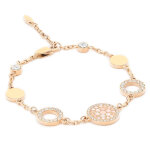 Bracelet fossil pink mop jf01739791 or