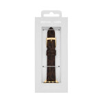 Bracelet de remplacement pour apple watch michael kors mks8070e marron