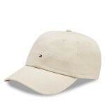 Casquette tommy jeans tjm linear logo 6 - panel cap am0am12894 �cru