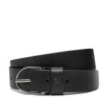 Ceinture femme calvin klein ck metal loop rnd buckle 3. 0 k60k612861 noir