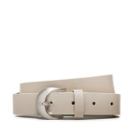 Ceinture femme calvin klein jeans classic casual pin k60k612765 gris