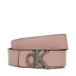 Ceinture femme calvin klein jeans mono hardware leather belt 30mm k60k610364 rose