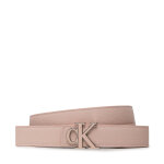 Ceinture femme calvin klein jeans mono hardware outline belt 30mm k60k609318 rose