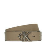 Ceinture femme calvin klein jeans mono pl rev lthr belt k60k612288 marron