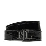 Ceinture femme lauren ralph lauren 412951446003 noir