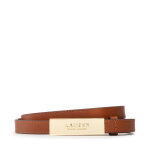 Ceinture femme lauren ralph lauren new plaque 412873090002 marron