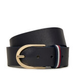 Ceinture femme tommy hilfiger corp aw0aw16596 bleu marine
