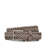 Ceinture femme tommy hilfiger oliver 3. 0 suede brid dc am0am12067 beige