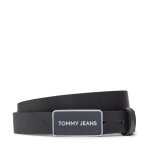 Ceinture femme tommy jeans tjw ess must large za aw0aw15839 noir