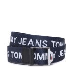 Ceinture femme tommy jeans tjw webbing 3. 0 aw0aw14071 bleu marine