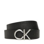 Ceinture homme calvin klein adj ck metal bombe 35mm k50k509956 noir