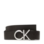 Ceinture homme calvin klein adj / rev ck metal bombe pb 35mm k50k510630 noir