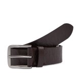 Ceinture homme calvin klein jeans classic flat lthr belt 35mm aop k50k511518 marron