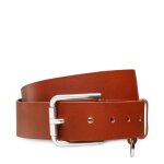 Ceinture homme calvin klein jeans round classic belt k50k510157 marron