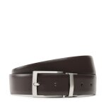 Ceinture homme timberland 35mm rev square tip belt tb0a1dfp marron