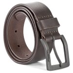 Ceinture homme wrangler kabel buckle w00108185 85 marron