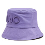 Chapeau liu jo cloche con logo bucket 2a4030 t0300 violet