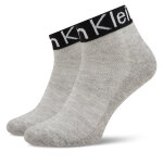Chaussettes basses femme calvin klein 701218785 gris