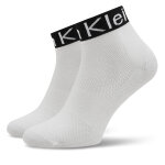 Chaussettes basses femme calvin klein 701218785 blanc