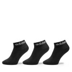 Chaussettes basses unisex adidas linear ankle socks cushioned socks 3 pairs ic1303 noir