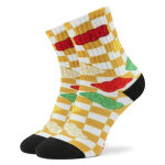 Chaussettes hautes enfant vans haribo checkerboard crew vn000612bx21 multicolore