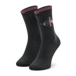 Chaussettes hautes femme calvin klein jeans 701218750 gris