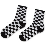 Chaussettes hautes femme vans checkerboard crew vn0a3h3nhu0 r. 38, 5 / 42 noir