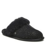 Chaussons ugg w scuffette ii metellic spots 1137530 noir