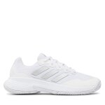 Chaussures de tennis adidas gamecourt 2. 0 tennis hq8476 blanc
