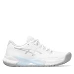 Chaussures de tennis asics gel - challenger 14 clay 1042a254 blanc
