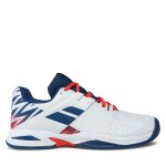 Chaussures de tennis babolat propulse ac junior 33f23478 blanc