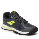 Chaussures de tennis babolat propulse clay junior 33s23750 gris