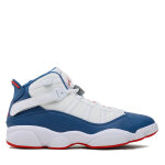 Chaussures de basketball nike jordan 6 rings 322992 140 blanc