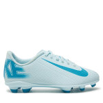 Chaussures de football nike jr vapor 16 club fg / mg fq8286 400 bleu