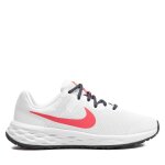 Chaussures de running nike revolution 6 nn (gs) dd1096 101 blanc