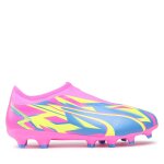 Chaussures de football puma ultra match ll energy fg / ag youth 107555 01 rose