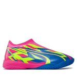 Chaussures de football puma ultra match ll energy it + mid jr 107557 01 rose